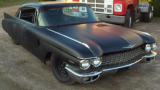Cummins powered 1960 Cadillac belches black smoke with style